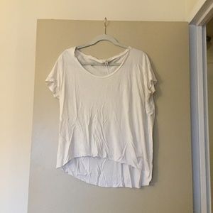 White High-Low T-Shirt